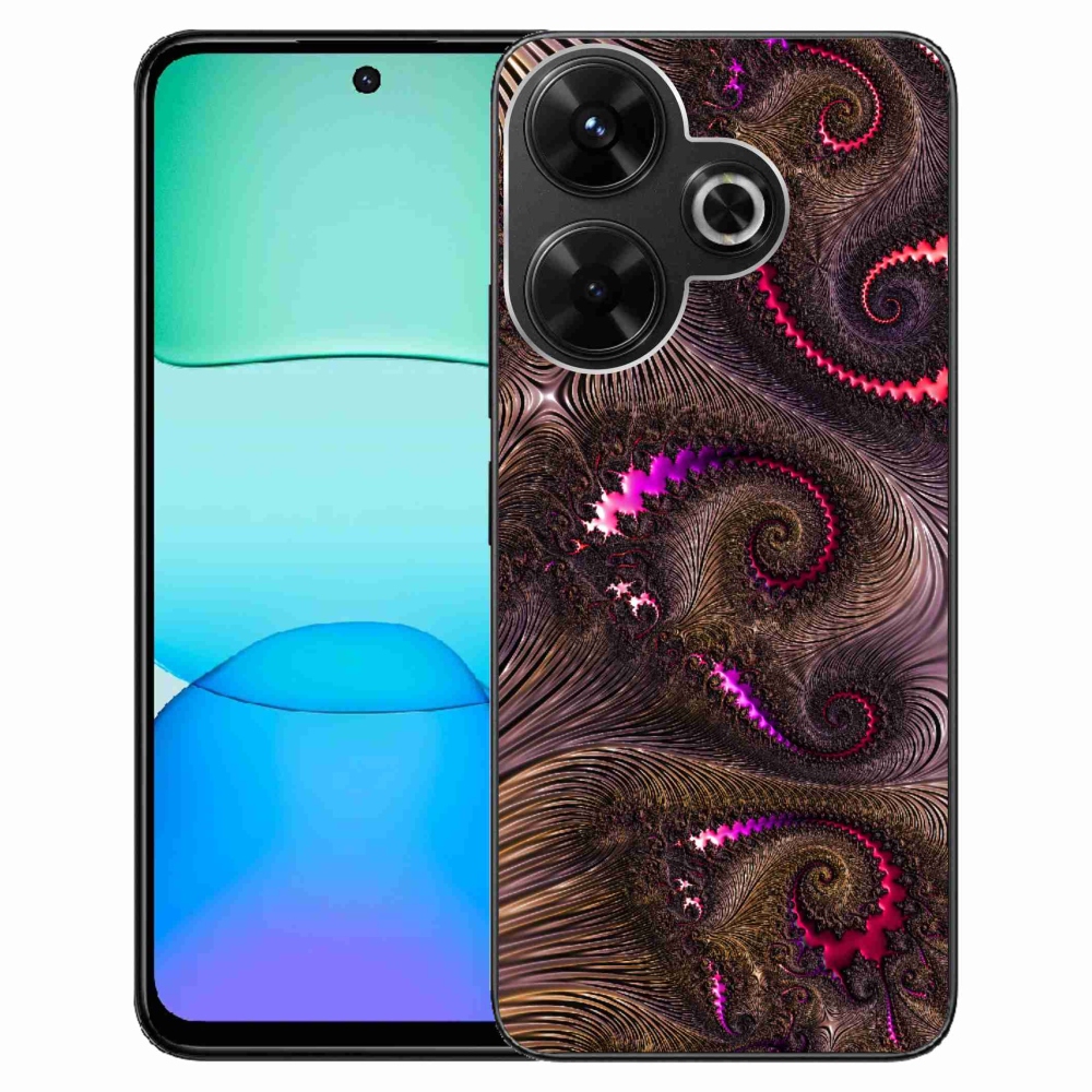 Gél borítás mmCase a Xiaomi Redmi 13 4G/Poco M6 4G számára - absztrakt motívum 24