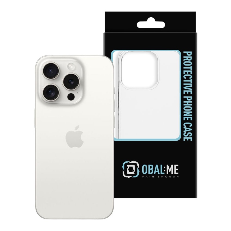 COVER:ME TPU borító Apple iPhone 15 Pro átlátszóhoz