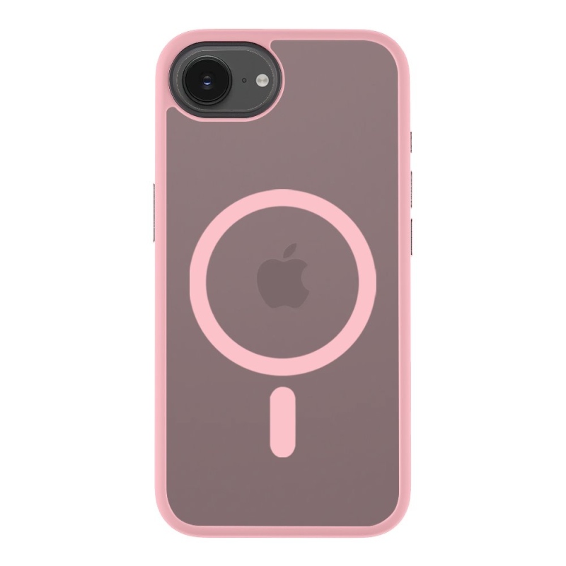 Taktikai MagForce Hyperstealth borító iPhone 16e rózsaszín párduchoz