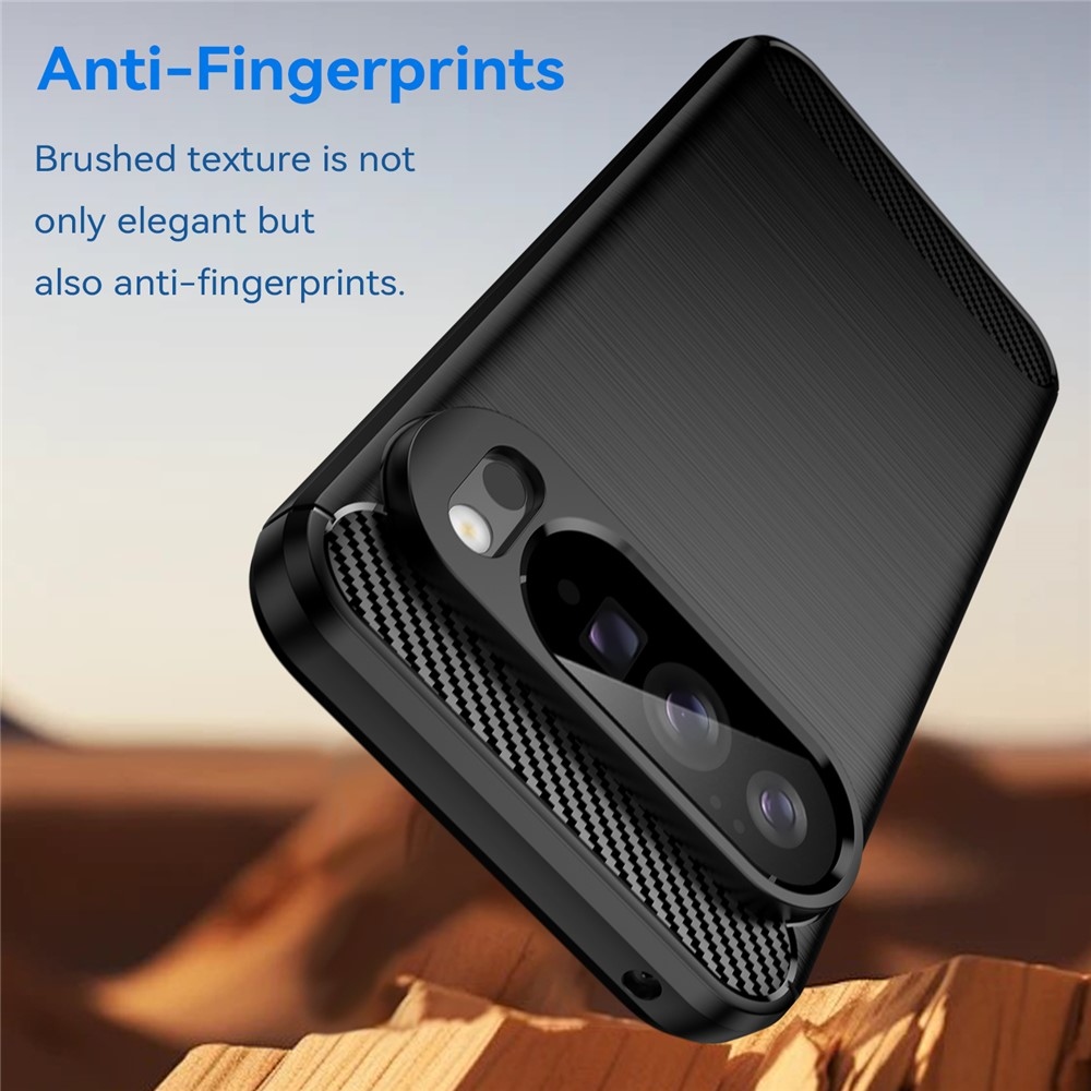 Szénálló zselés tok a Google Pixel 10 Pro XL-hez - fekete