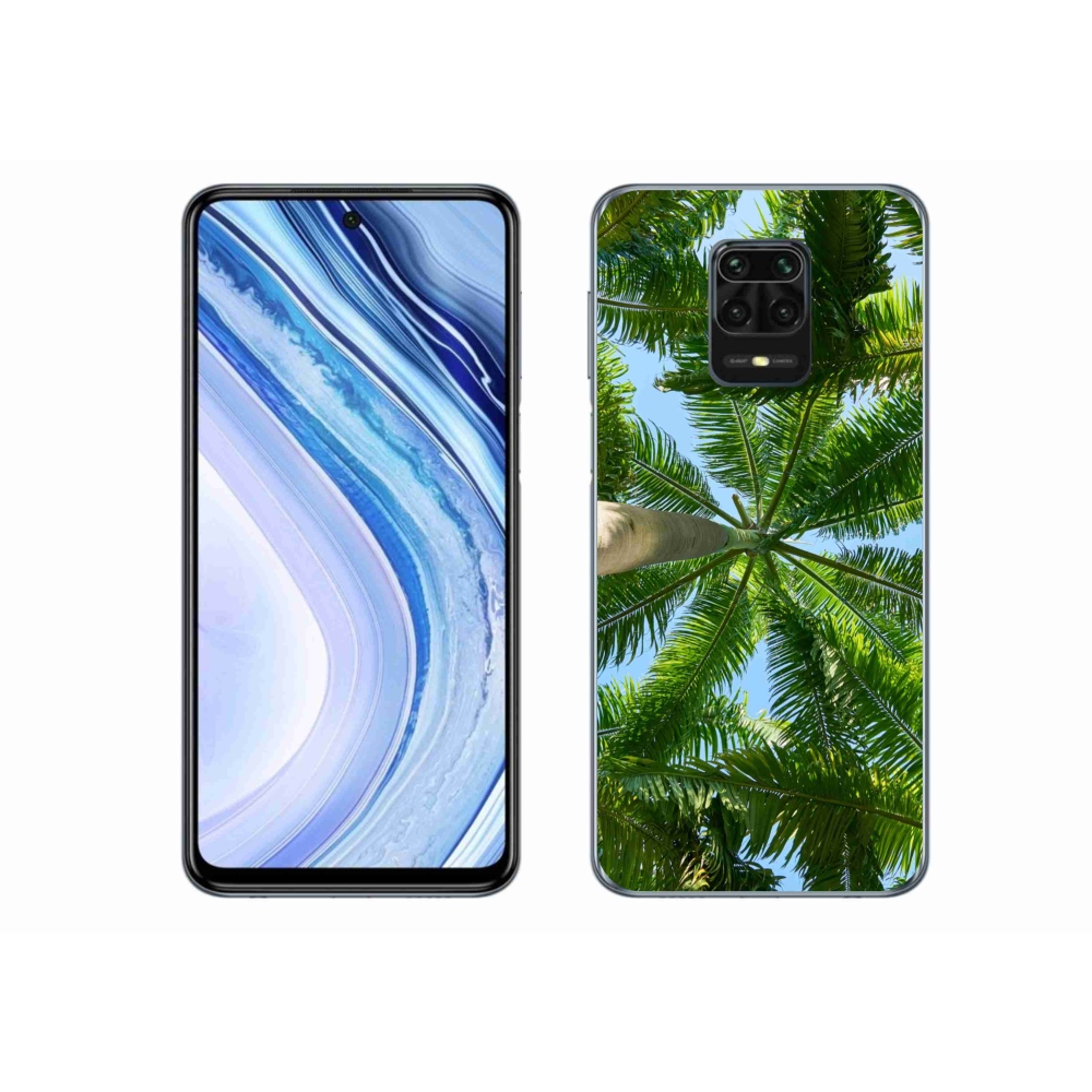 Gél borítás mmCase a Xiaomi Redmi Note 9S-hez - pálmafa