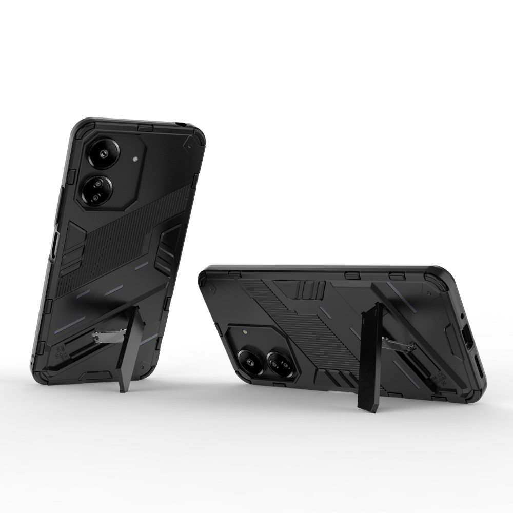 Tartós védőburkolat Xiaomi Poco C65/Redmi 13C 4G/5G készülékhez - fekete