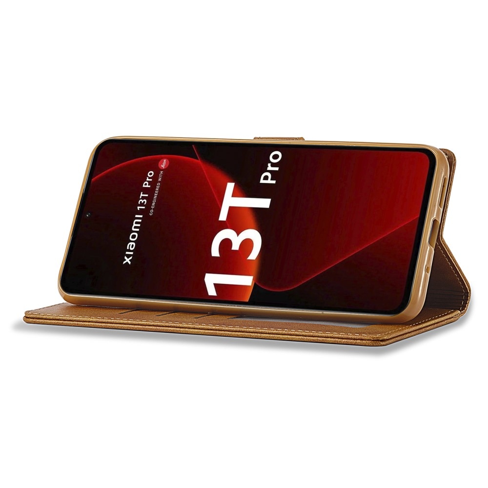 IMEEKE könyvtáska Xiaomi 13T/13T Pro - sárga