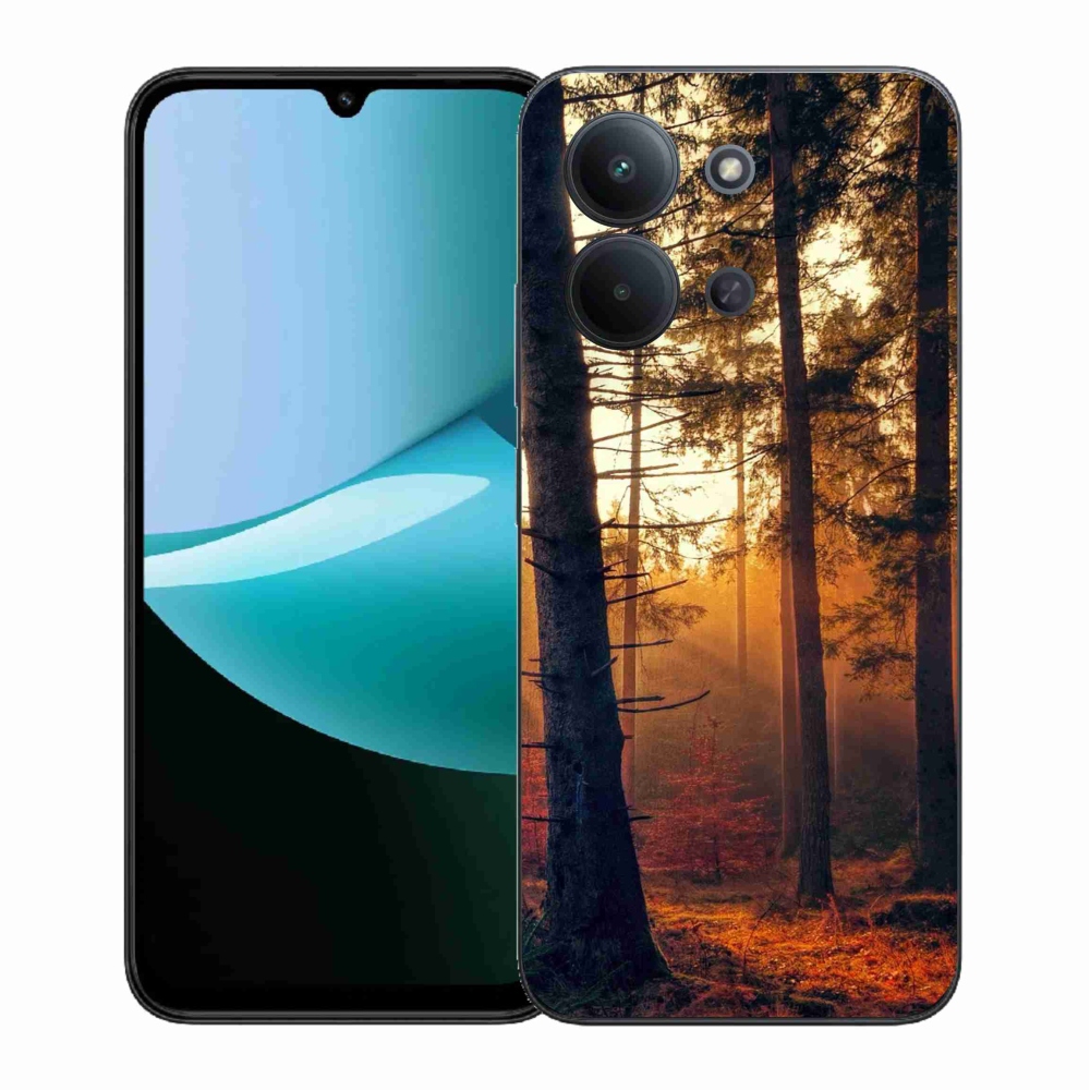 Gél borítás mmCase a Xiaomi Redmi 15C 4G (171mm)/Poco C85 4G (171mm) - erdőhöz