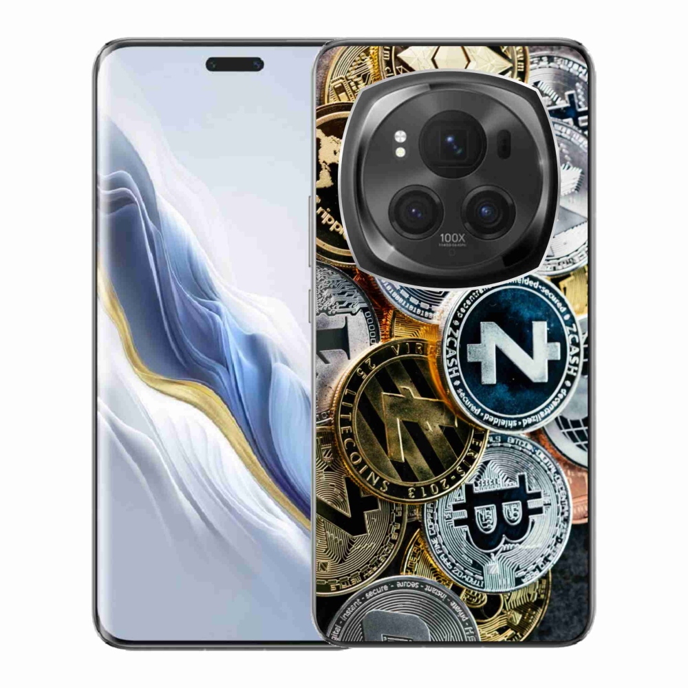 Gél borítás mmCase a Honor Magic 6 Pro 5G számára - kriptovaluták