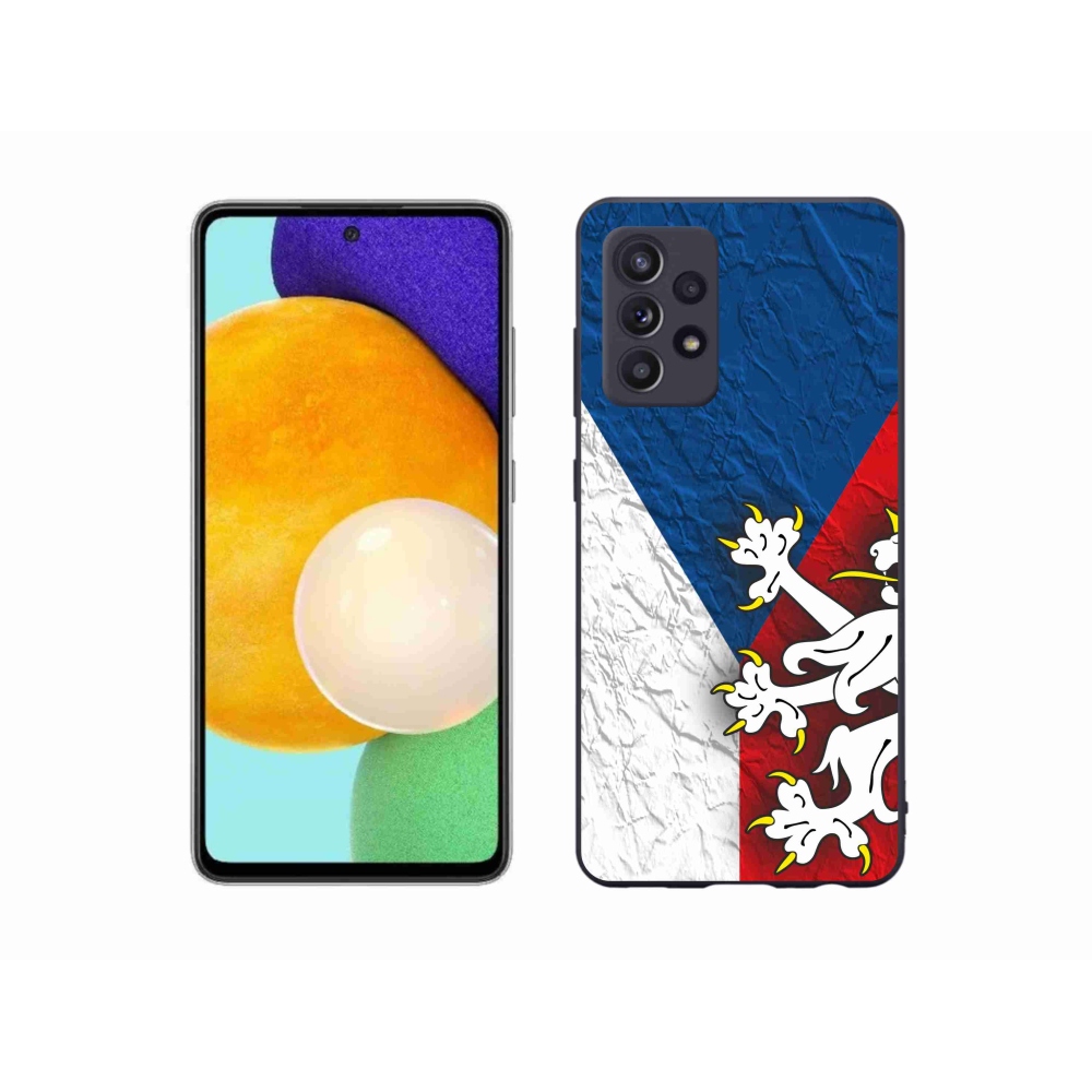 Gél védőhuzat mmCase Samsung Galaxy A52s 5G - cseh zászló 1