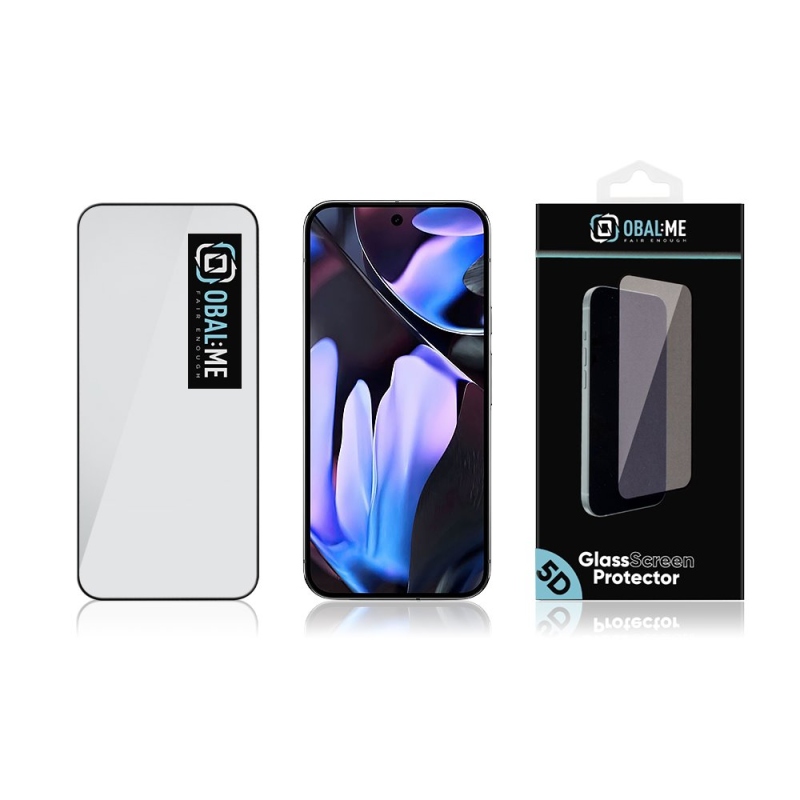 CSOMAG:ME 5D edzett üveg Google Pixel 10 Pro XL Fekete