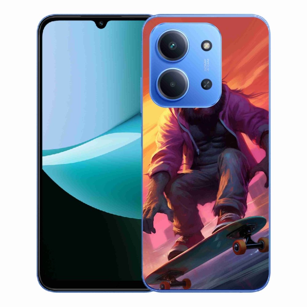 Gél borítás mmCase a Xiaomi Redmi 15C 4G/5G (173mm) - gorilla a gördeszkán