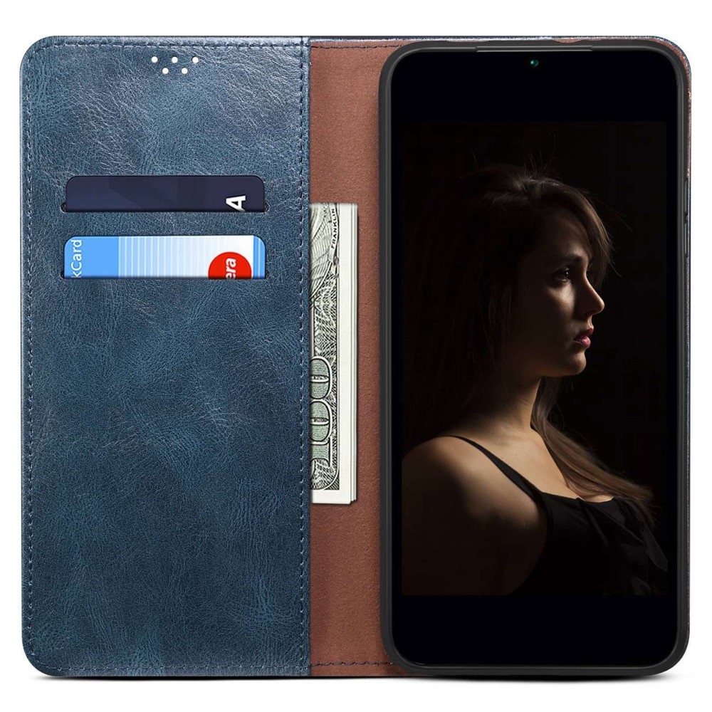 Viaszos könyv tok Xiaomi 15 Ultra - kék