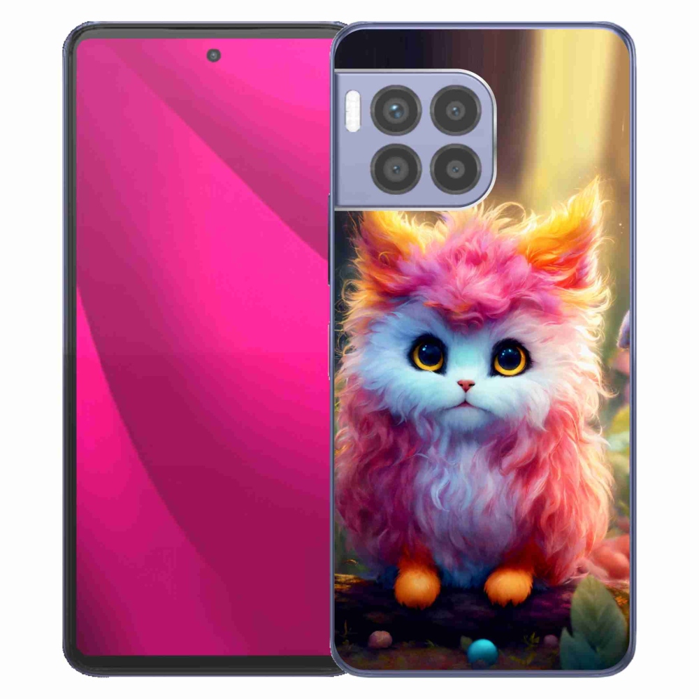 Zselés borítás mmCase a T-Mobile T Phone 2 Pro készülékhez - aranyos cica 5