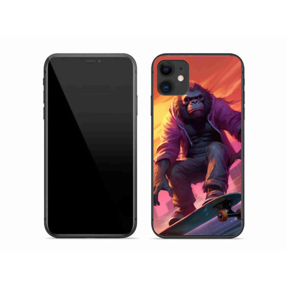Gél borítás mmCase iPhone 11 készülékhez - gorilla gördeszkán