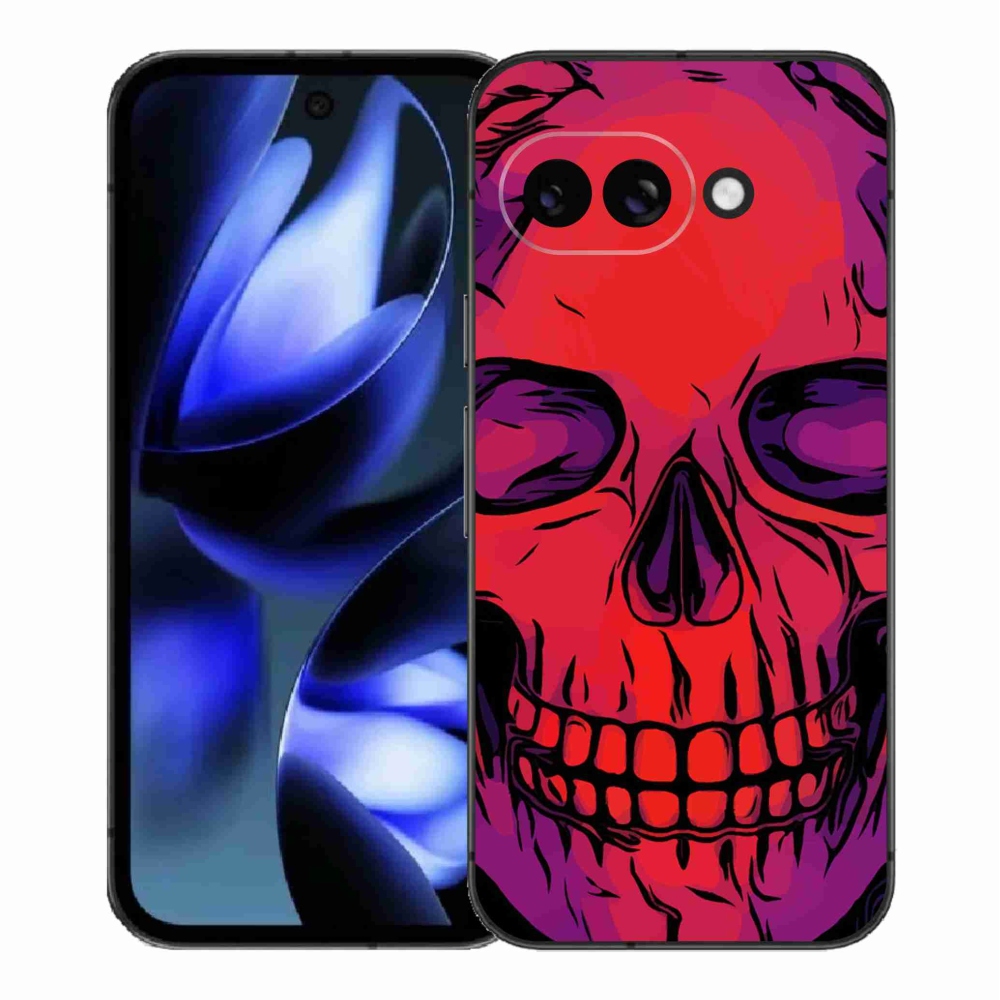 Zselés borítás mmCase a Google Pixel 9a készülékhez - koponya