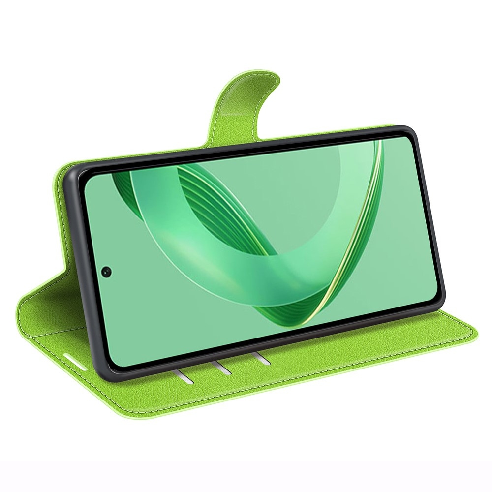 Litchi könyv tok Huawei Nova 12 SE-hez - zöld