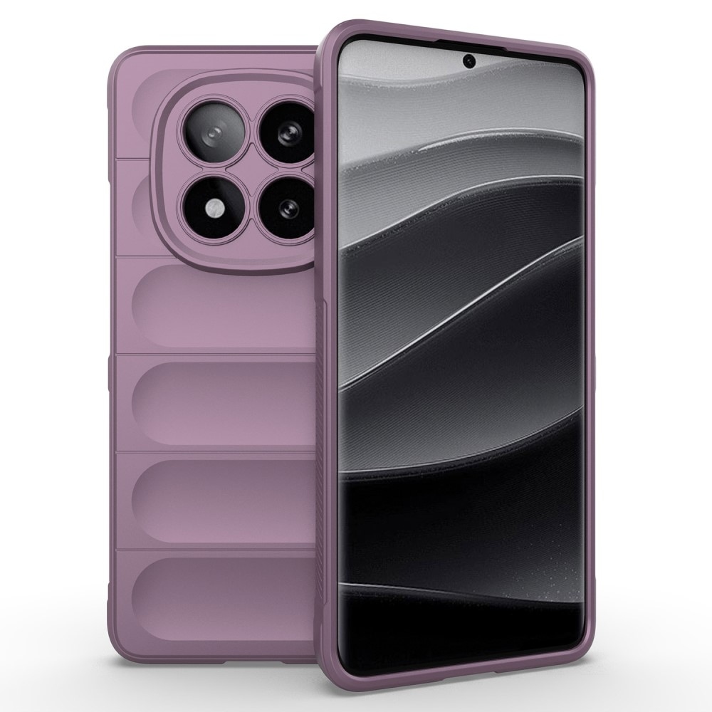 Rugg tartós zselés tok Xiaomi Redmi Note 14 Pro+ 5G - világos lila