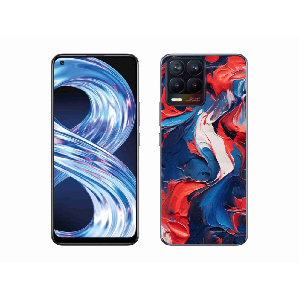 Gél borítás mmCase a Realme 8 Pro számára - absztrakt motívum 7
