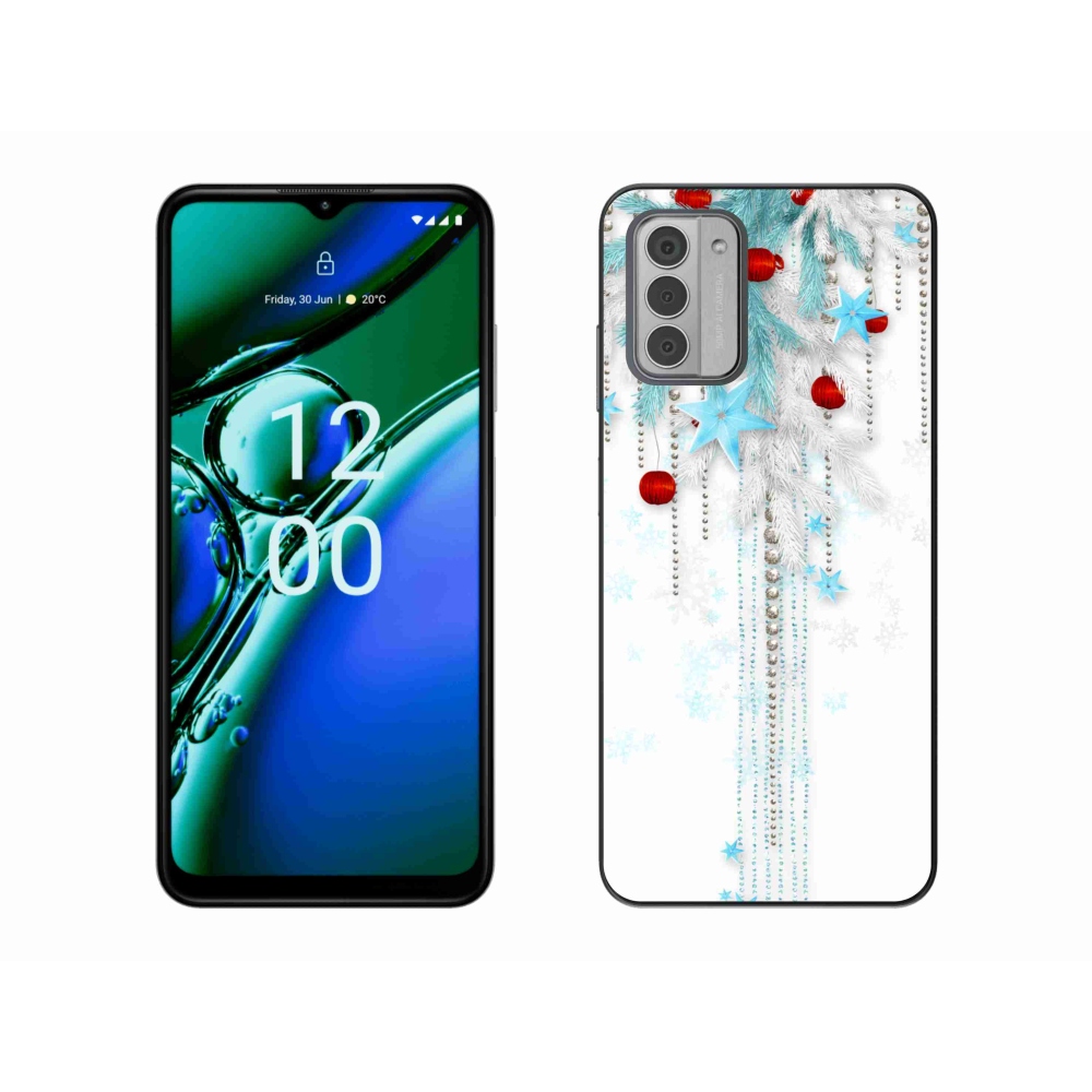 Zselés borítás mmCase a Nokia G42 készülékhez - karácsonyi dekoráció