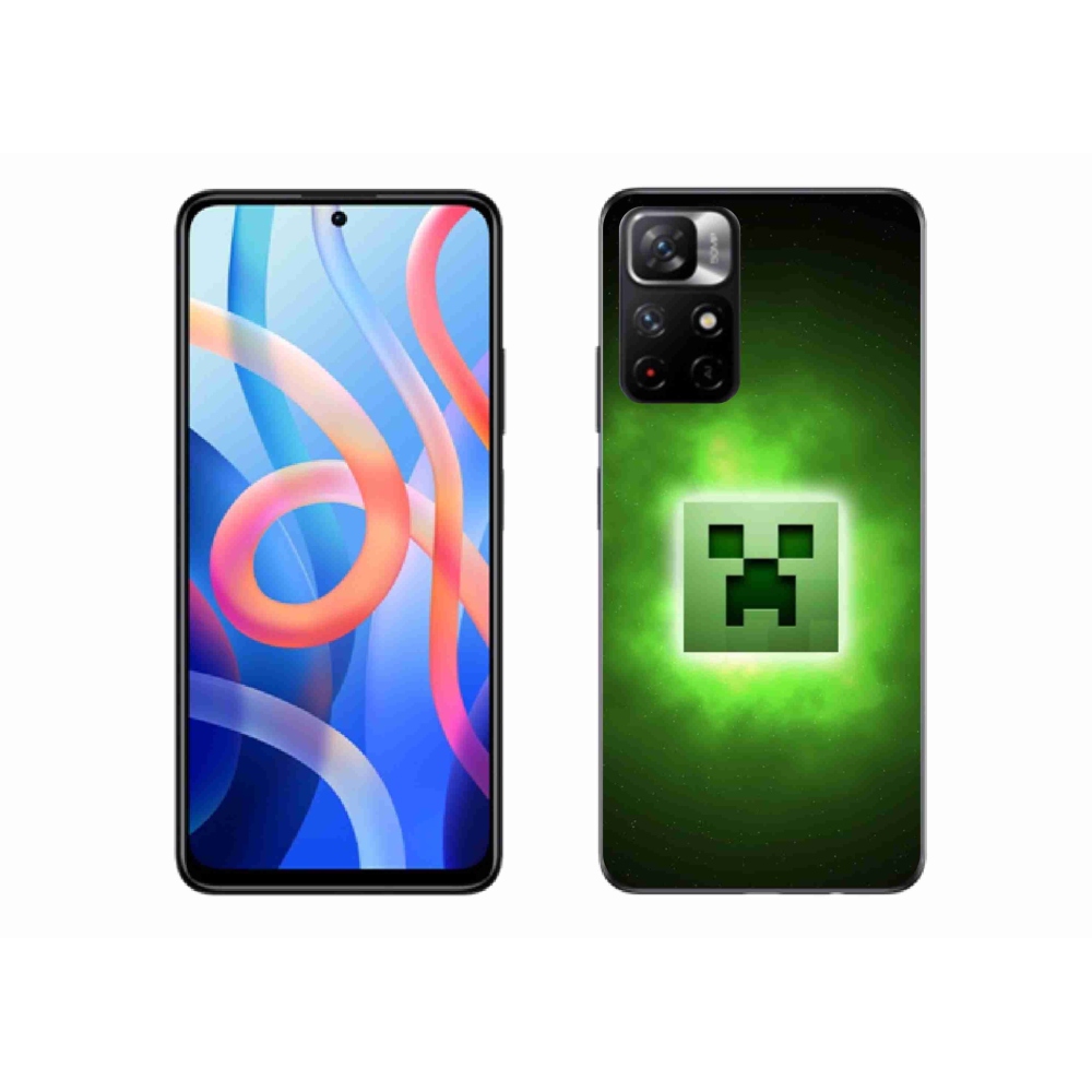 Gél borítás mmCase a Xiaomi Redmi Note 11S 5G számára - minecraft