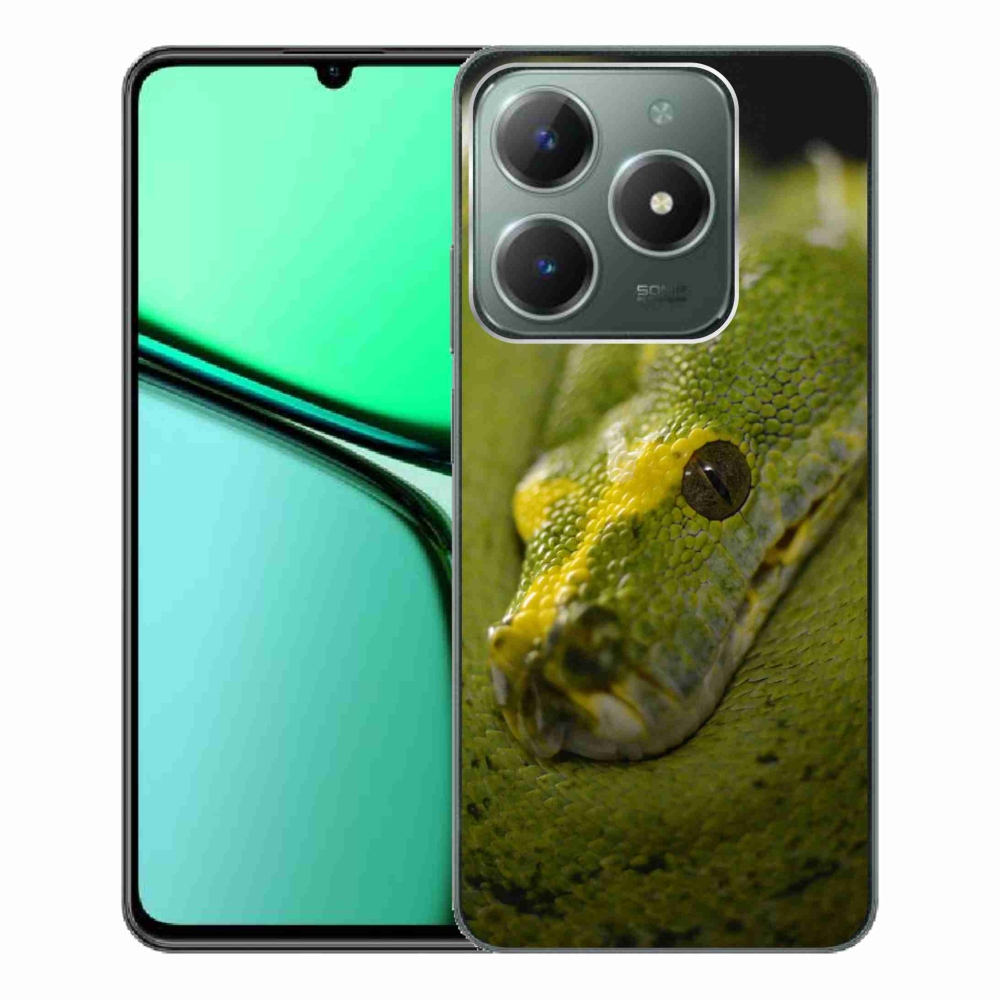 Zselés borítás mmCase a Realme C61 készülékhez - kígyó 2