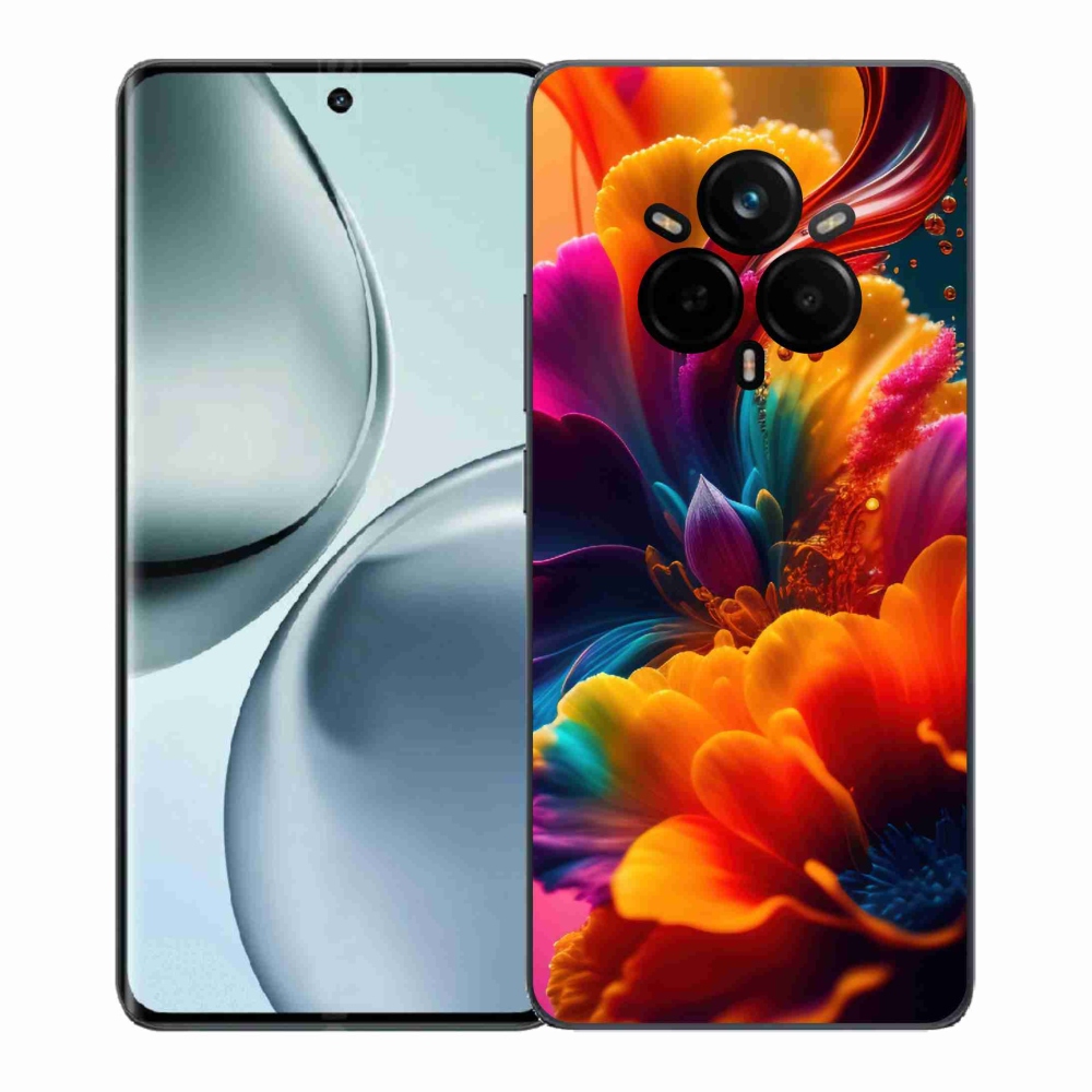 Gél borítás mmCase a Realme 14 Pro+ 5G számára - absztrakt motívum 2