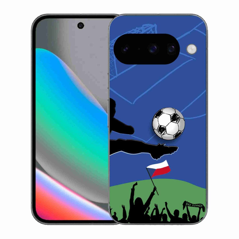 Gél borítás mmCase a Google Pixel 10 számára - futballszurkolók számára