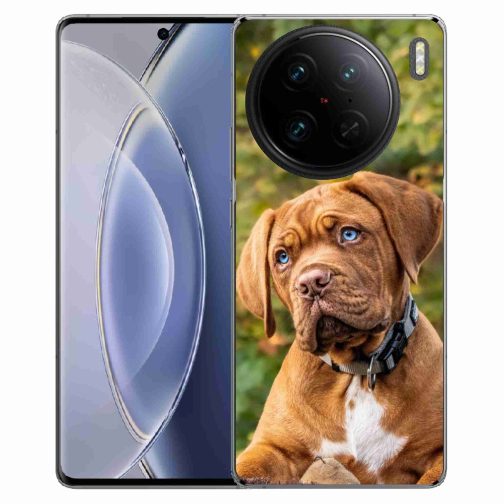 Gél védőburkolat mmCase a Vivo X90 Pro készülékhez - kölyökkutyakölyök