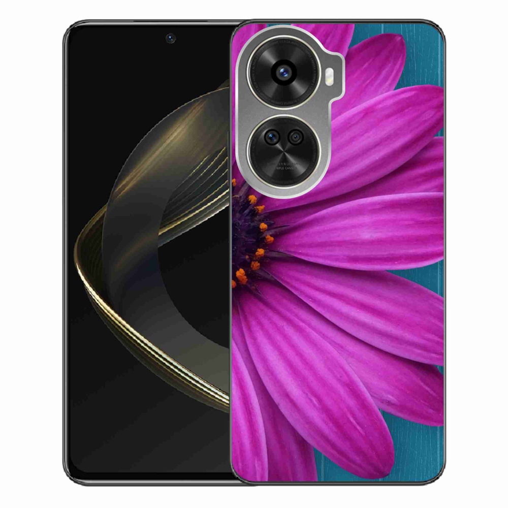 Gél tok mmCase a Huawei Nova 12 SE-hez - lila margaréta