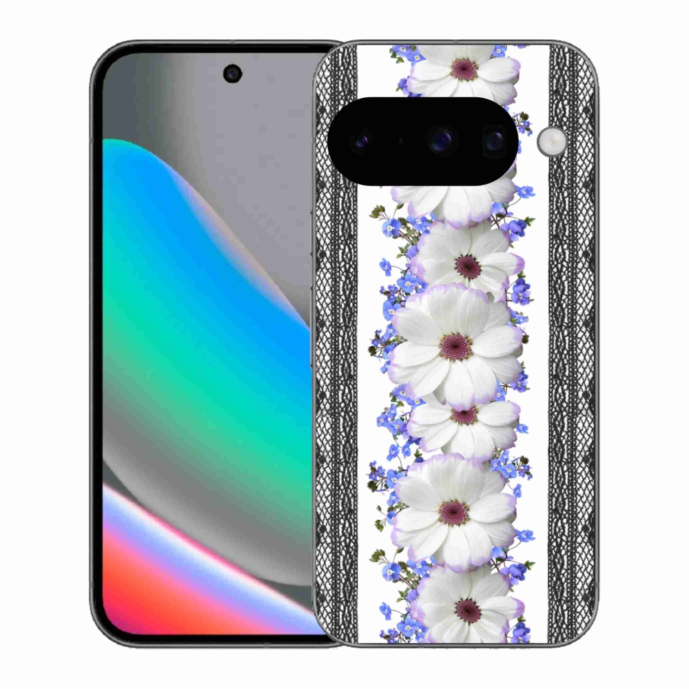 Gél borítás mmCase a Google Pixel 10 - virágok 8