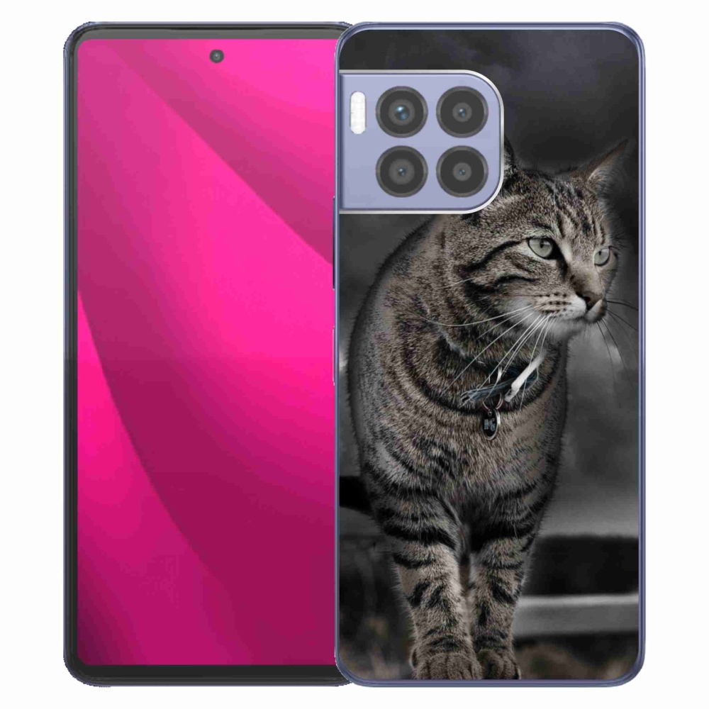 Zselés borítás mmCase a T-Mobile T Phone 2 Pro készülékhez - macska