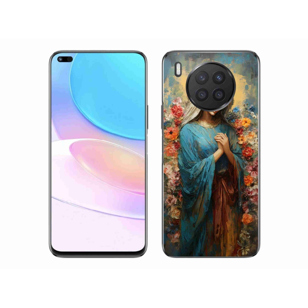Gél borítás mmCase a Huawei Nova 8i - szent nő