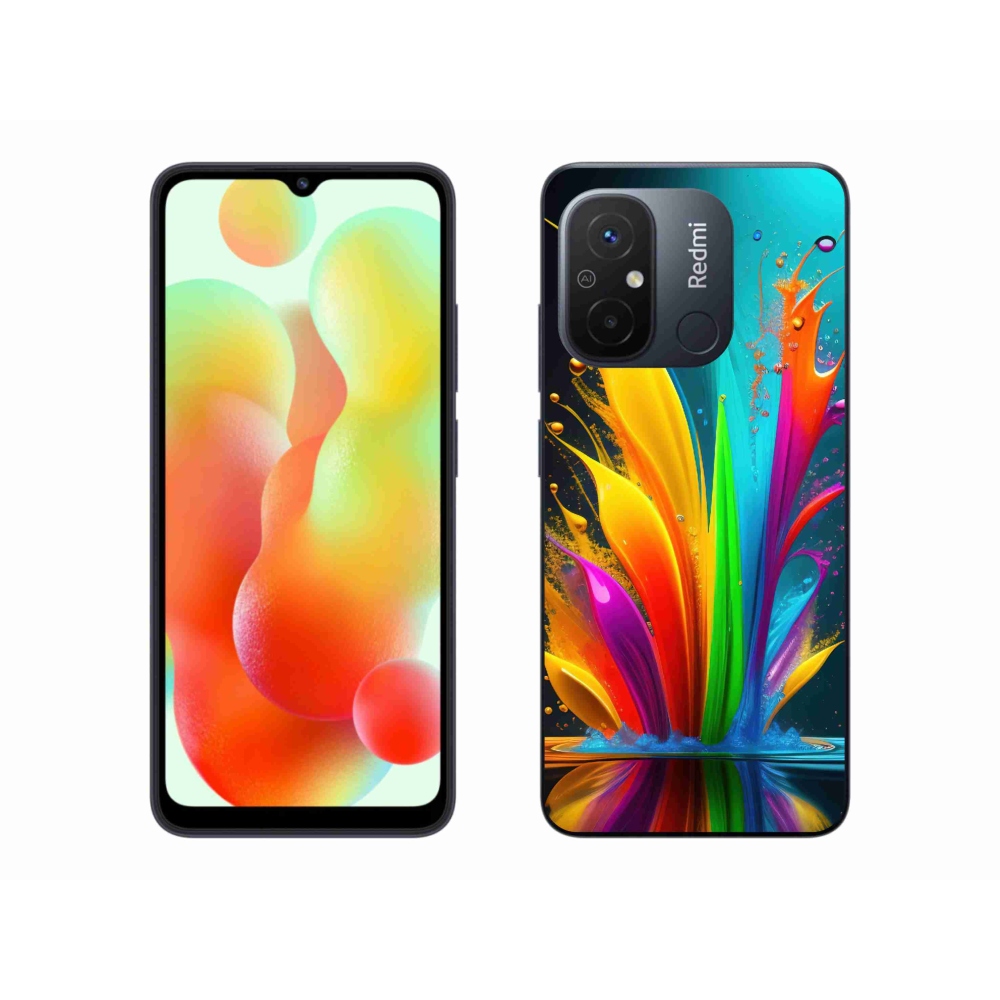 Gél borítás mmCase a Xiaomi Redmi 12C-hez - absztrakt motívum 1