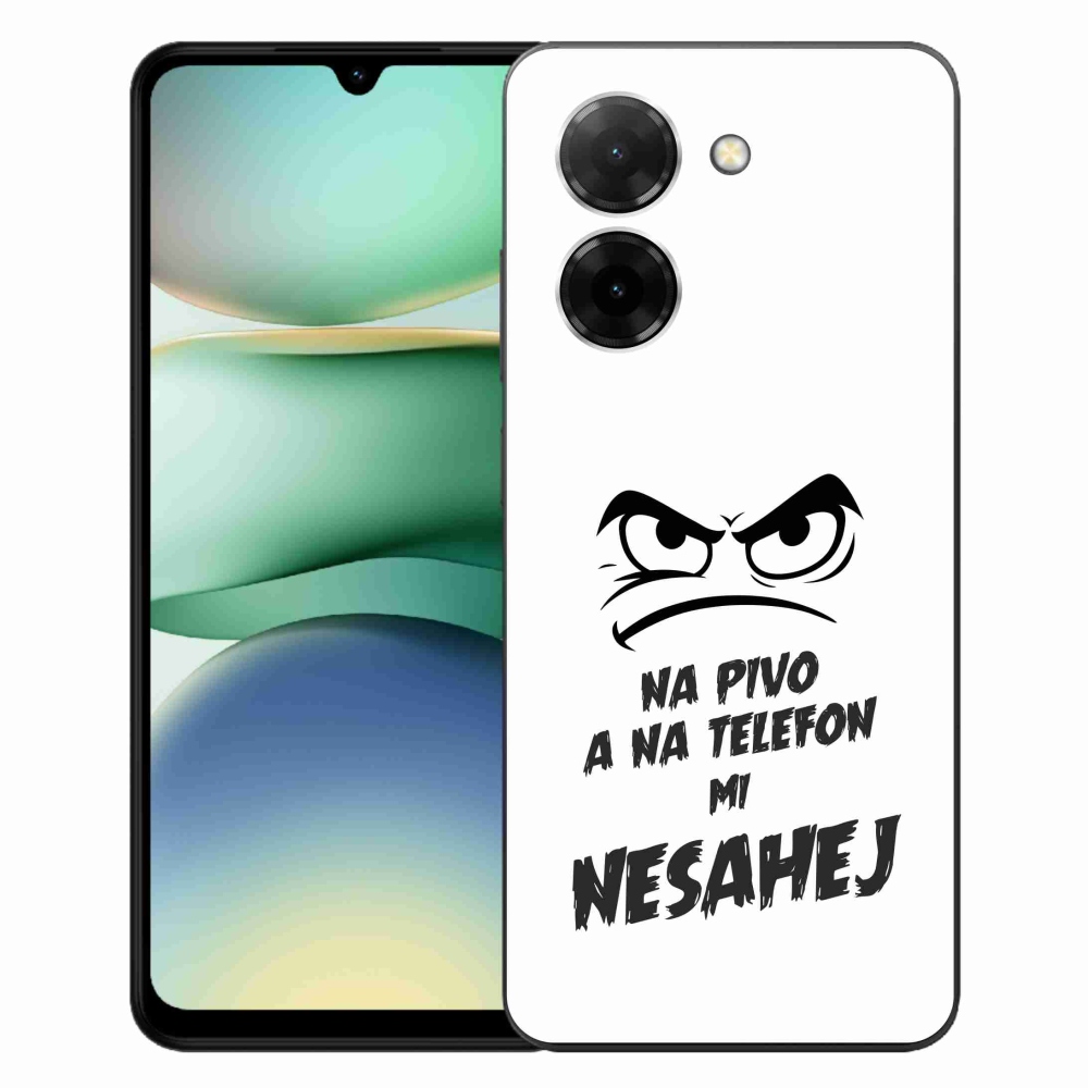 Gél borító mmCase a Xiaomi Redmi A5 (173.45x79.35x8.45mm) - sör motívum 2 fehér háttérrel