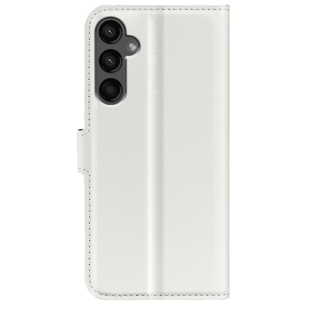 Litchi book tok Samsung Galaxy A15 4G/5G készülékhez - fehér