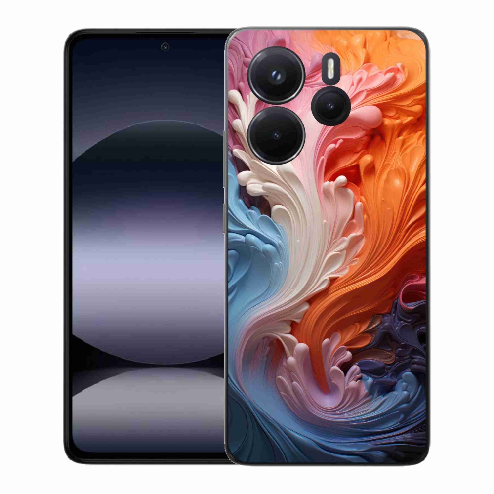 Gél borítás mmCase a Xiaomi Redmi Note 14-hez - absztrakt motívum 8