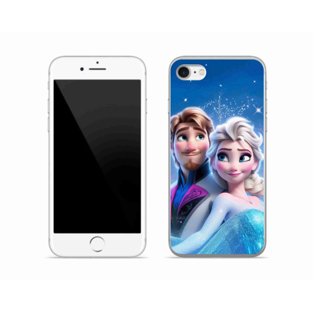 Gél védőburkolat mmCase iPhone SE (2020) - Ice Kingdom 1