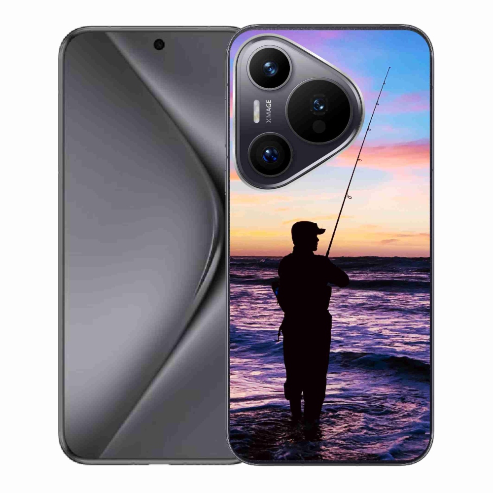 Zselés borítás mmCase a Huawei Pura 70 - halászat 1