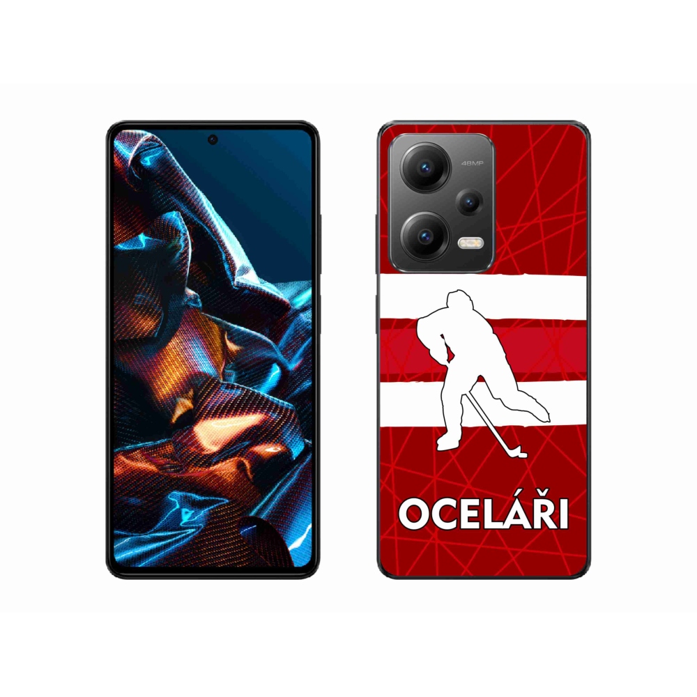 Gél borítás mmCase a Xiaomi Redmi Note 12 Pro 5G-hez - Acélszínűek