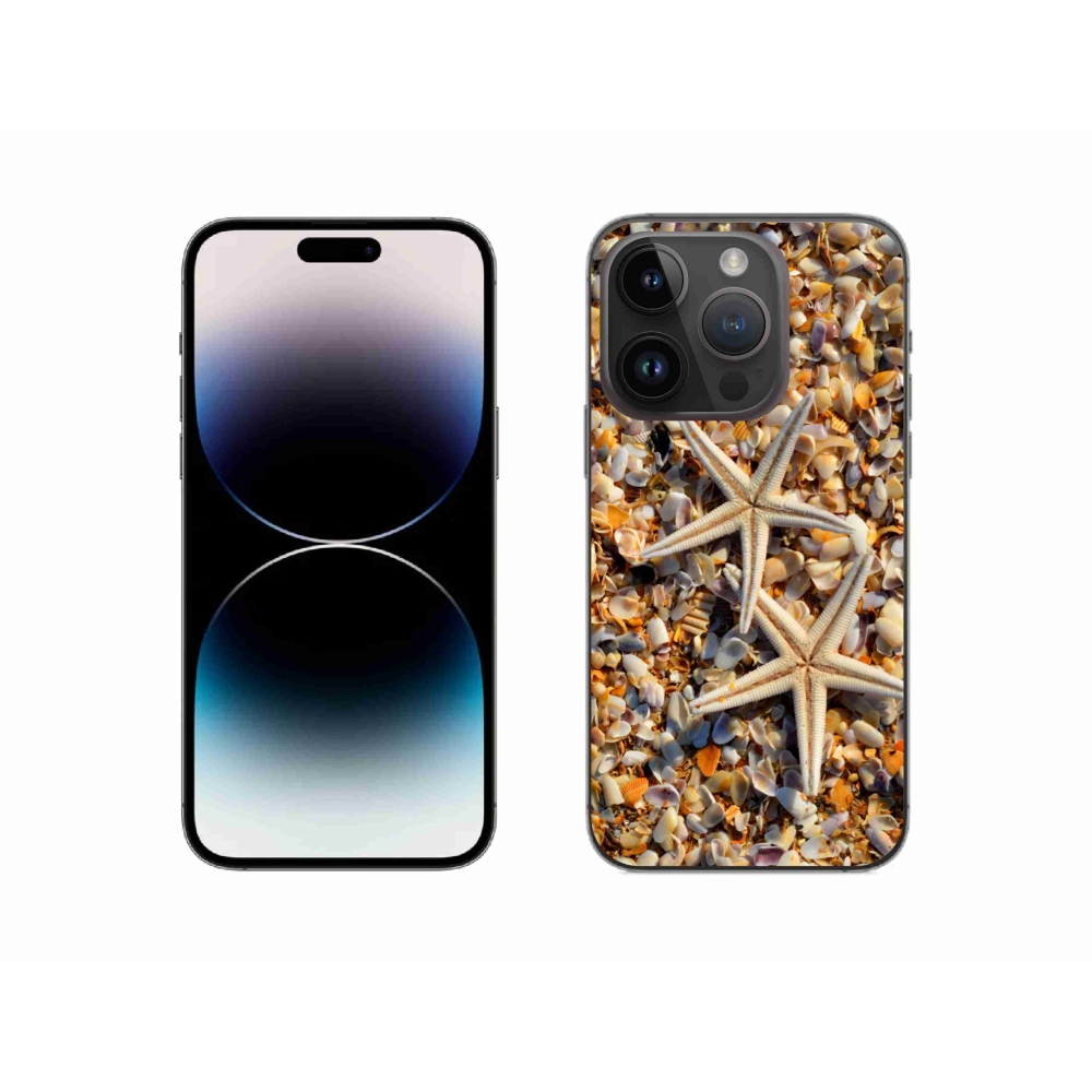 Zselés borítás mmCase iPhone 14 Pro készülékhez - tengeri csillag