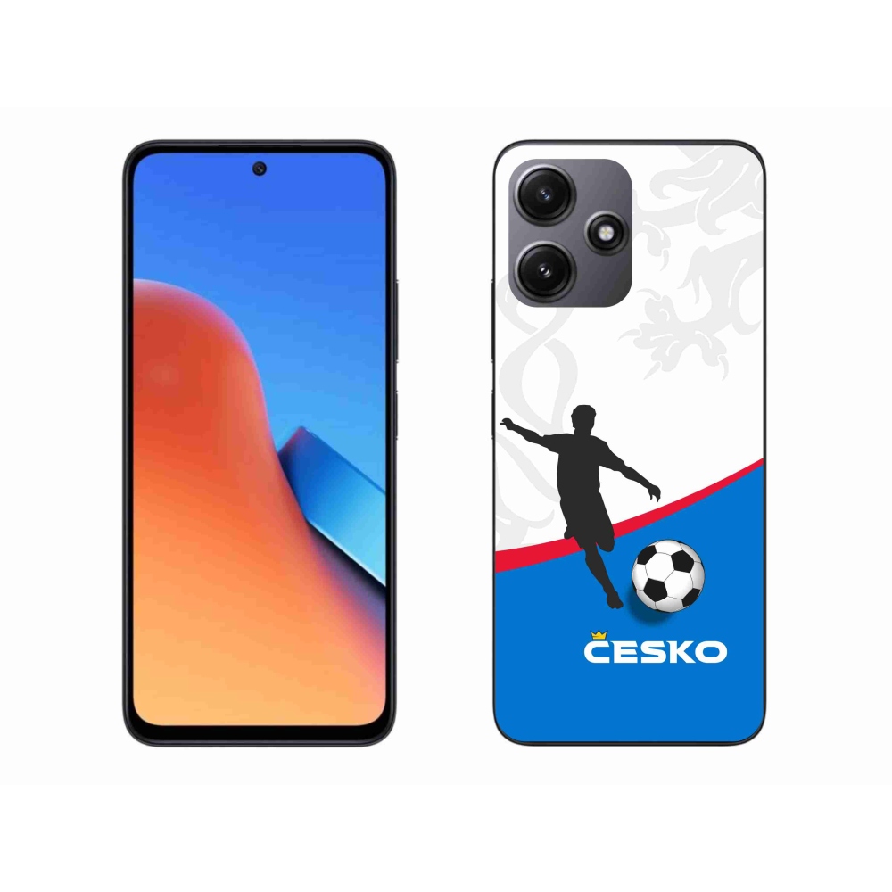 Gél borítás mmCase a Xiaomi Redmi 12 5G - futball Csehország 1
