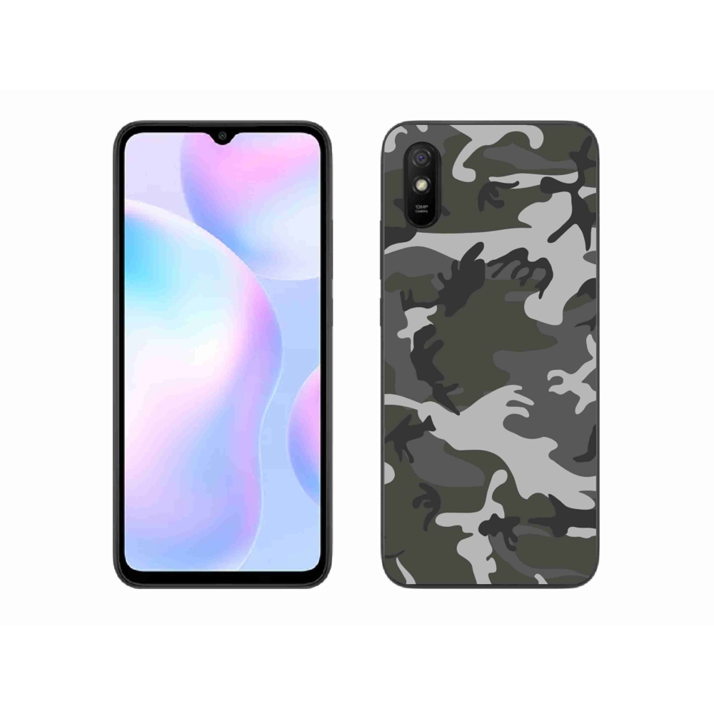 Gél borítás mmCase a Xiaomi Redmi 9A számára - álcázó mintás