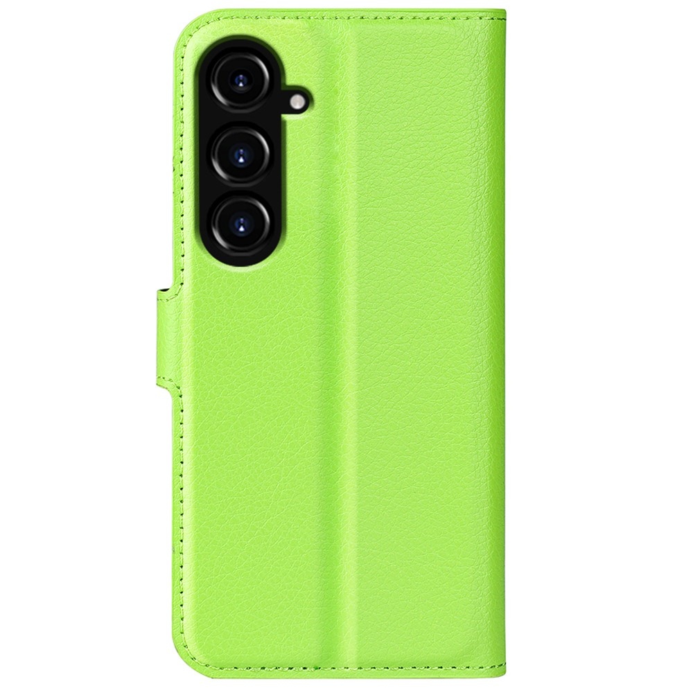 Litchi könyv tok Samsung Galaxy S23 FE készülékhez - zöld