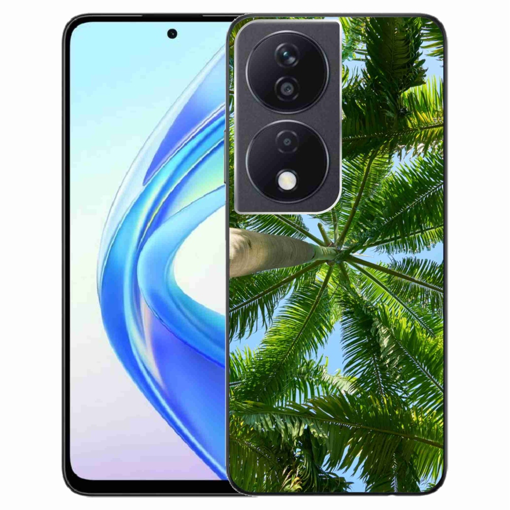 Zselés borítás mmCase a Honor X7b/Honor 90 Smart készülékhez - pálmafák