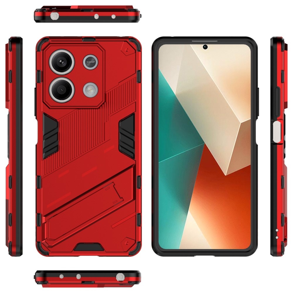 Tartós borító Xiaomi Redmi Note 13 5G - piros