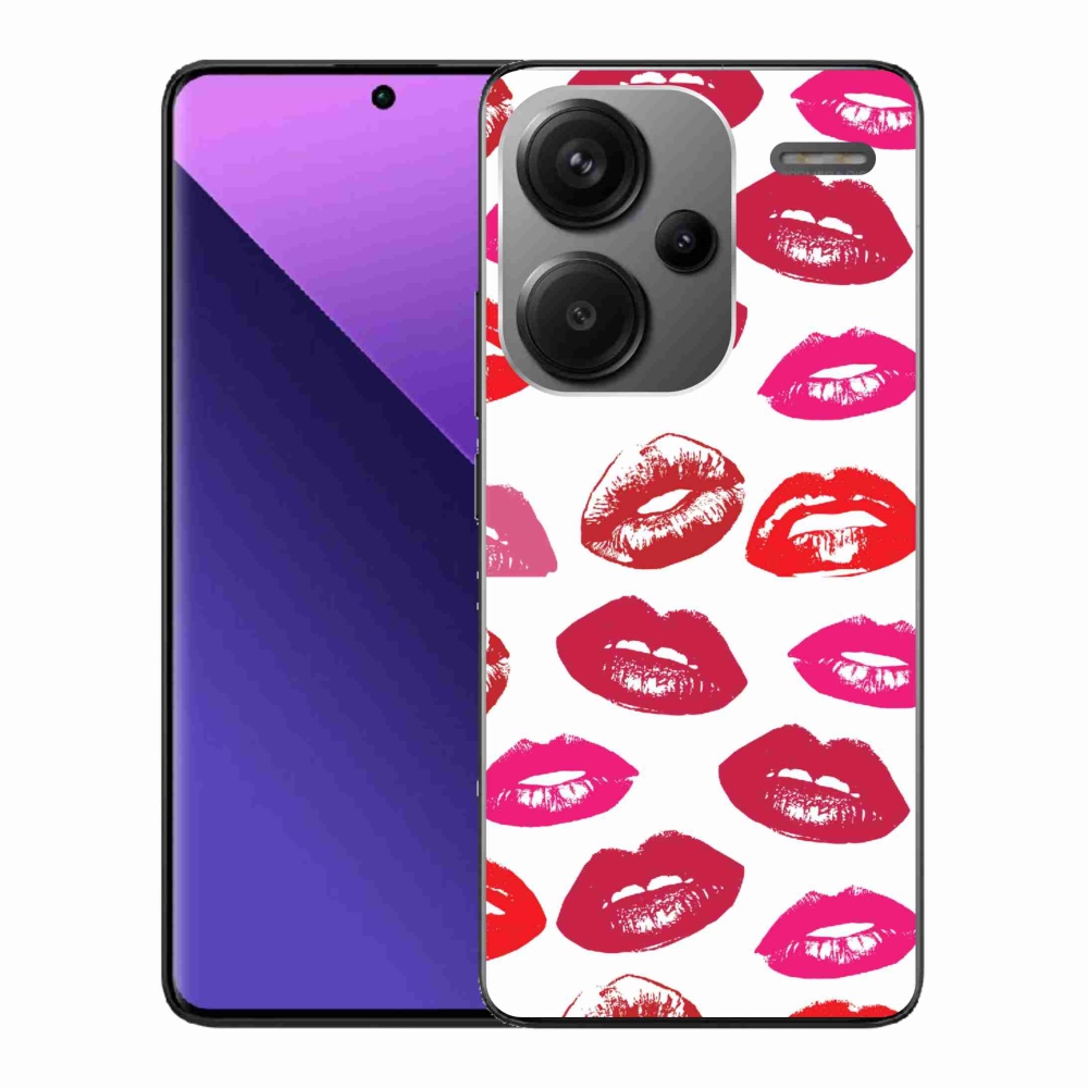 Gél borítás mmCase a Xiaomi Redmi Note 13 Pro+ 5G számára - ajkak