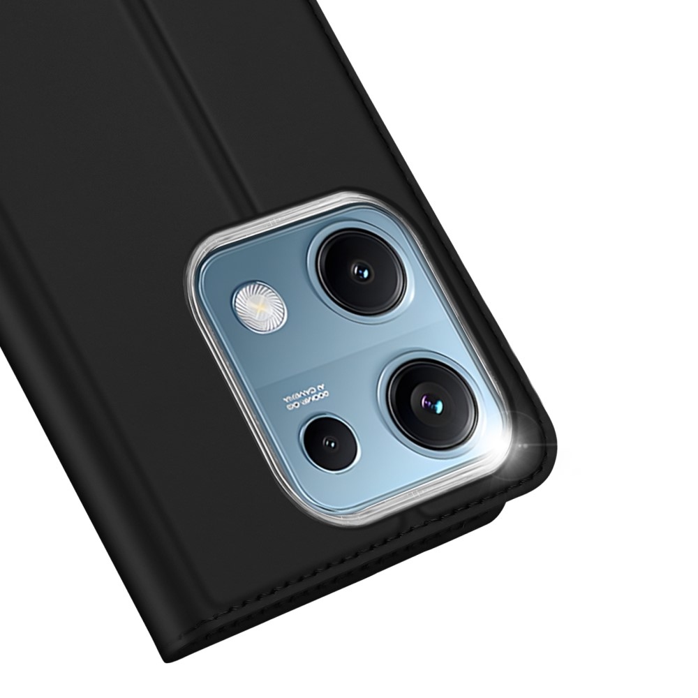 DUX könyvtáska Xiaomi Redmi Note 14S-hez - fekete