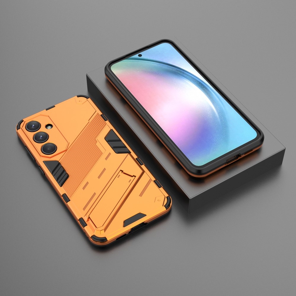 Tartós borítás Samsung Galaxy A55 5G készülékhez - narancssárga