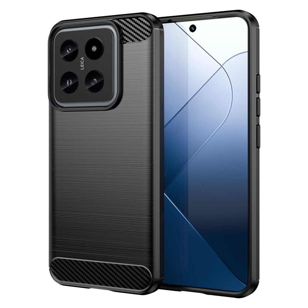 Szénálló zselés tok Xiaomi 14 - fekete