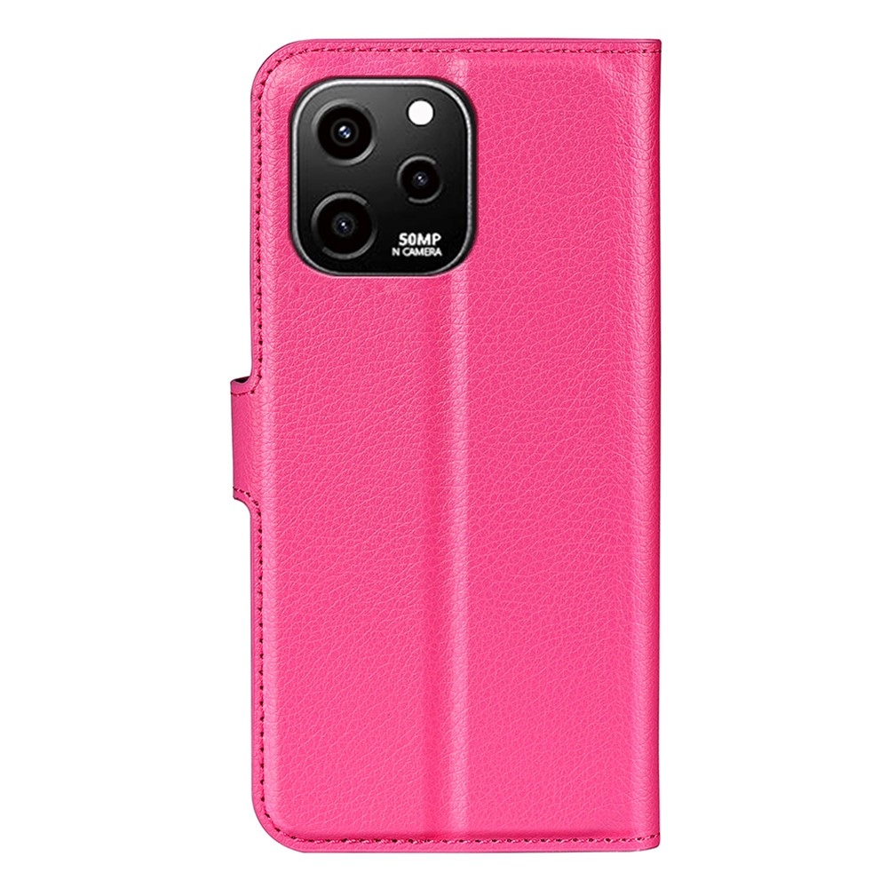 Litchi könyv tok a Huawei Nova Y61-hez - rózsaszínű