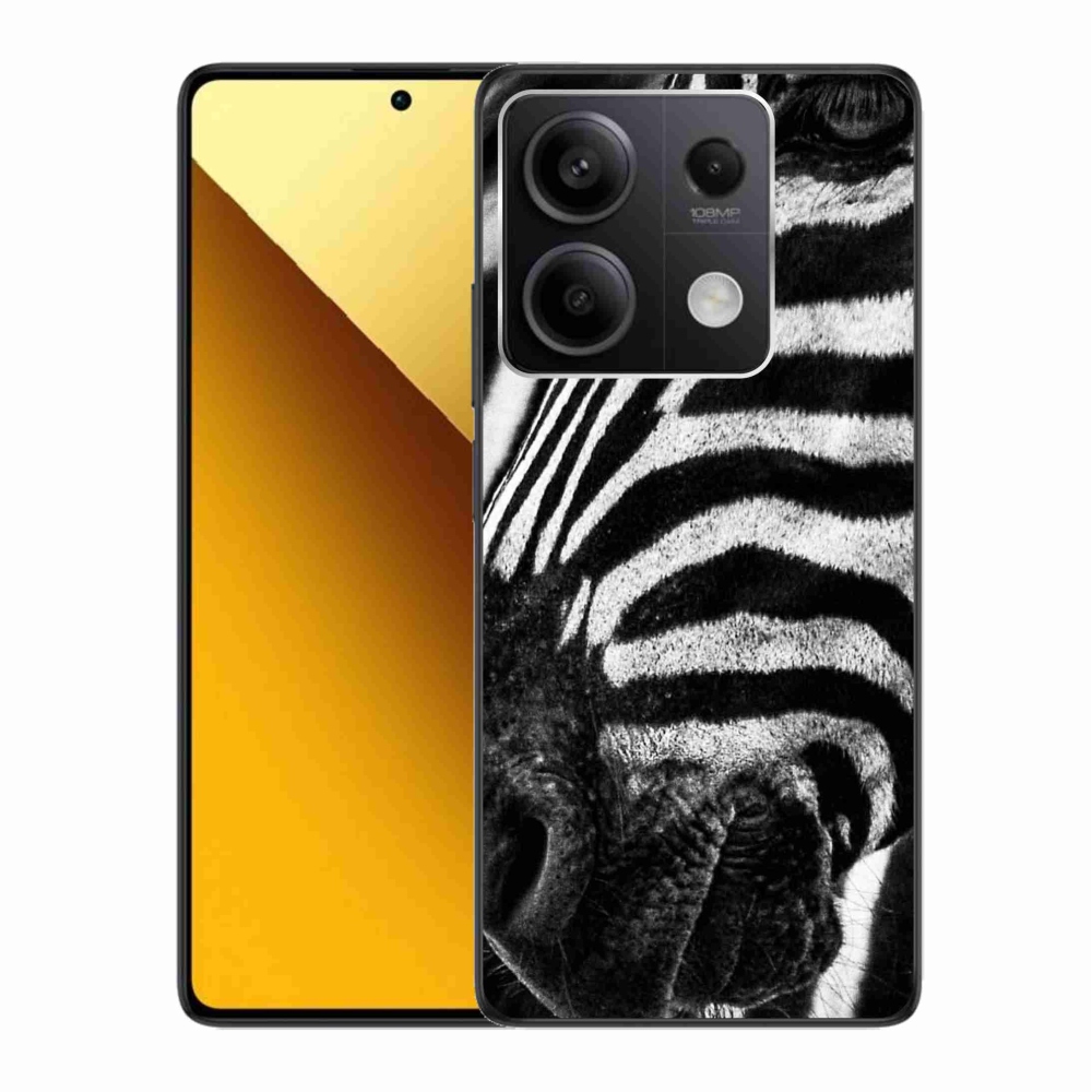 Gél borítás mmCase a Xiaomi Redmi Note 13 5G készülékhez - zebra