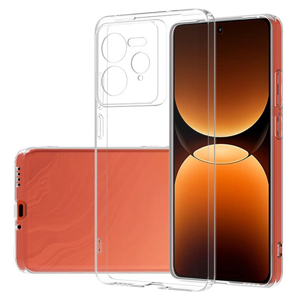 Átlátszó zselés tok a Realme GT 7 Pro 5G készülékhez - átlátszó