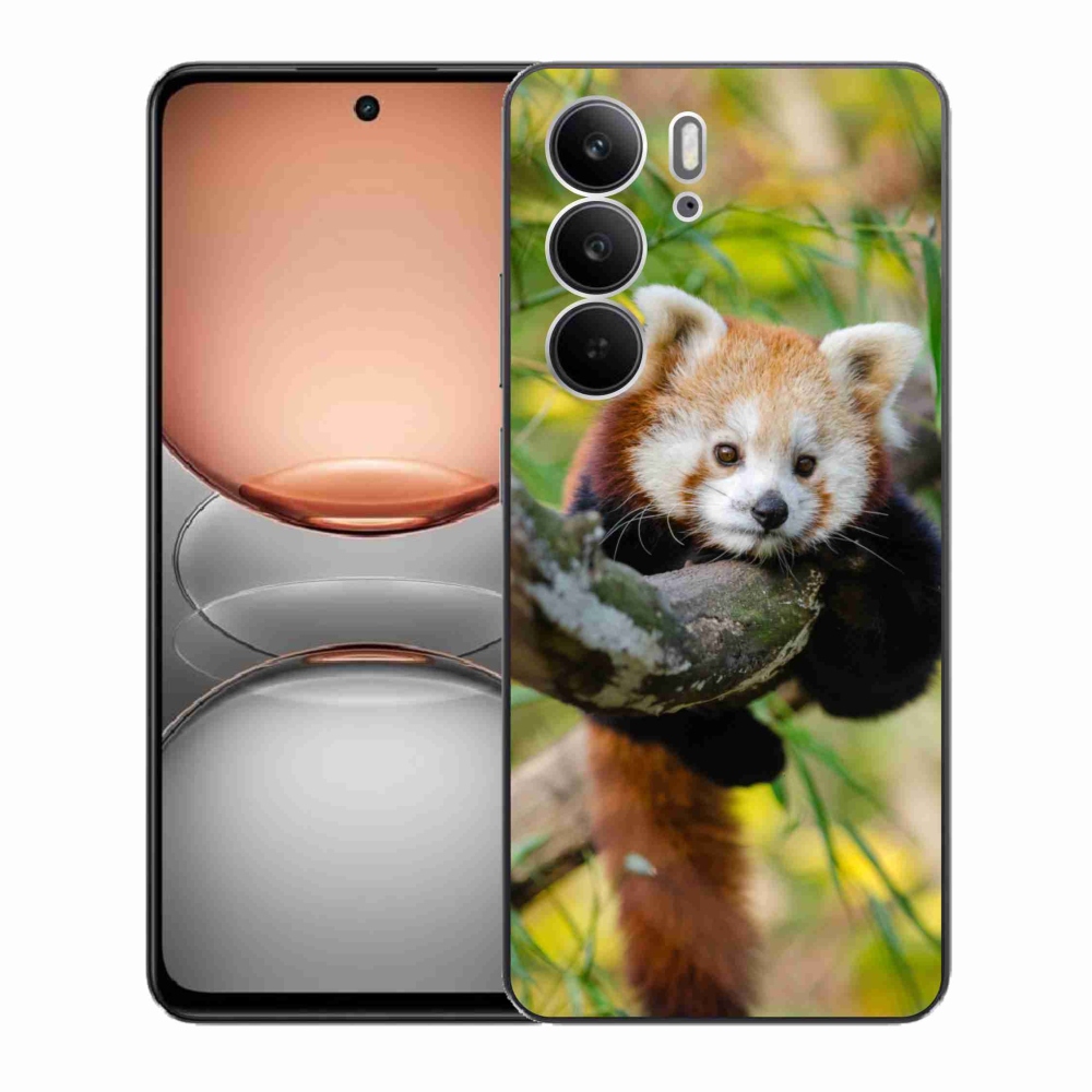 Zselés borítás mmCase a Realme C75 készülékhez - pandavörös